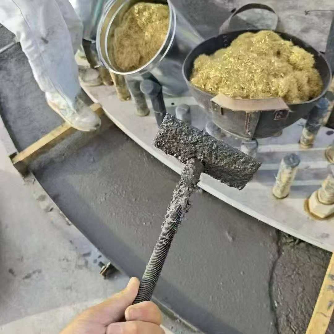 普格C120钢纤维高强无收灌浆料 轧机压缩机汽轮机发电机锻压设备底座灌浆材料